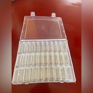 Clear Plastic Storage Organizer